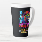 Vater Protector Helden Milchtasse (Rechte Ecke)