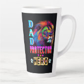 Vater Protector Helden Milchtasse (Rechts)