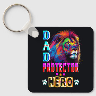 Vater Protector Helden Schlüsselanhänger