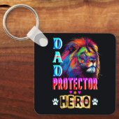 Vater Protector Helden Schlüsselanhänger (Vorderseite)