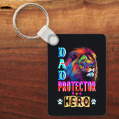 Vater Protector Helden Schlüsselanhänger (Vorderseite)