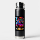 Vater Protector Helden Trinkflasche (Hinten)
