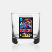 Vater Protector Helden Whiskyglas (Vorderseite)