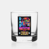 Vater Protector Helden Whiskyglas (Rückseite)