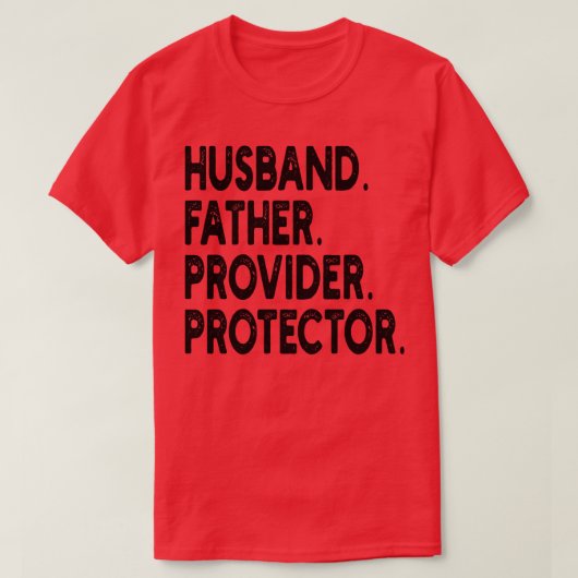 Vater-Provider-Schutz 1 T-Shirt (Design vorne)