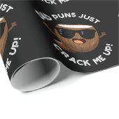 Vater Puns zerreißen mich in die sonnige Kokosnuss Geschenkpapier (Rolleneckpunkt)