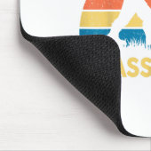 Vater Rasentraktor Grquatch Bigfoot Rasenmäher Ges Mousepad (Ecke)