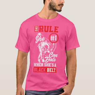 Vater-Regel, die sie als schwarzer Gürtel Jiu abge T-Shirt