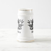 Vater-Regeln! Bierglas (Mittel)