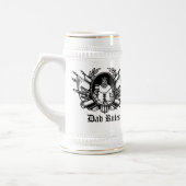 Vater-Regeln! Bierglas (Links)