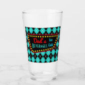 Vater-Retro-Diner-Glass-Tumbler-Geschenk Glas (Vorderseite)