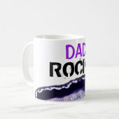 *~* Vater Rocks Stones Lapidary Agate Kaffeetasse (Vorderseite Links)
