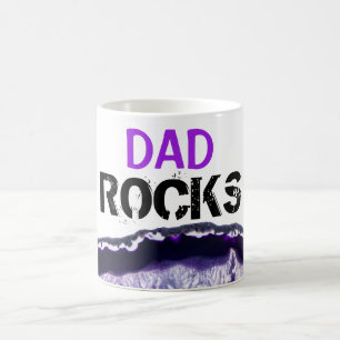 *~* Vater Rocks Stones Lapidary Agate Kaffeetasse