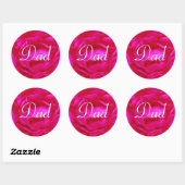 Vater Rosa Sticker (Blatt)