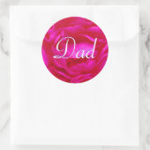 Vater Rosa Sticker (Tasche)