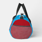 Vater [Roter abgenutzter Text] Duffle Bag (Rechts)