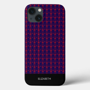 Vater, rotes Kokospalmenmuster Case-Mate iPhone Hülle
