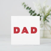 Vater [rotgestörter Text] (Stehend Vorderseite)