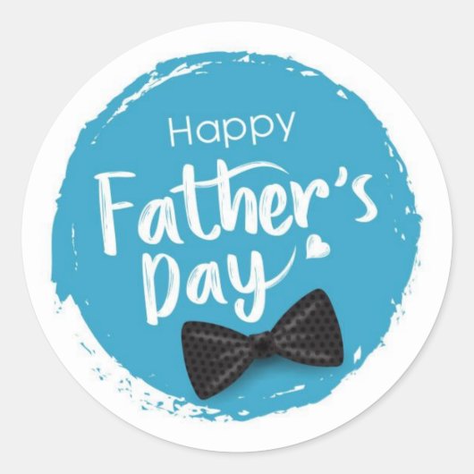 VATER RUNDER AUFKLEBER (Vorderseite)