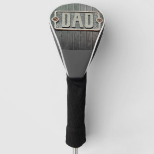 VATER rustikale Metallplatte Golf Headcover