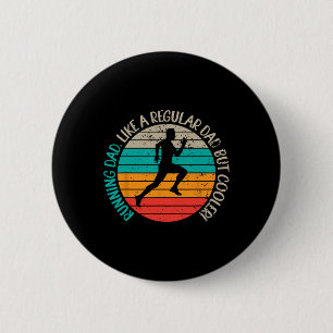 Vater S Biathlon-Runner-Marathon für Väter Button