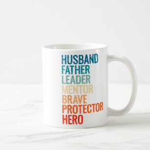 Vater S für Männer Vintager Mann Retro Daddy Vathe Kaffeetasse