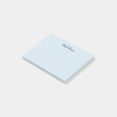 Vater sagt post-it klebezettel (angewinkelt)