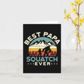 Vater Sasquatch Vater Karte (Gelbe Blume)