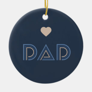 Vater, Säule der Ehre Keramik Ornament