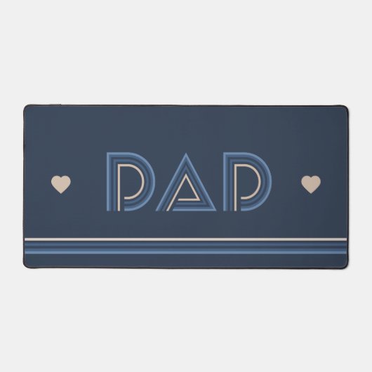 Vater, Säule der Ehre (Streifen) Schreibtischunterlage (Vorderseite)