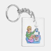 Vater Schlüsselanhänger (Vorderseite links)