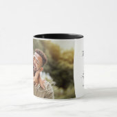 Vater Script Herz dankbar jeden Augenblick Foto Tasse (Zentrum)