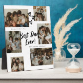 Vater-Script-Typografie 6 Foto-Collage Fotoplatte (Seite)