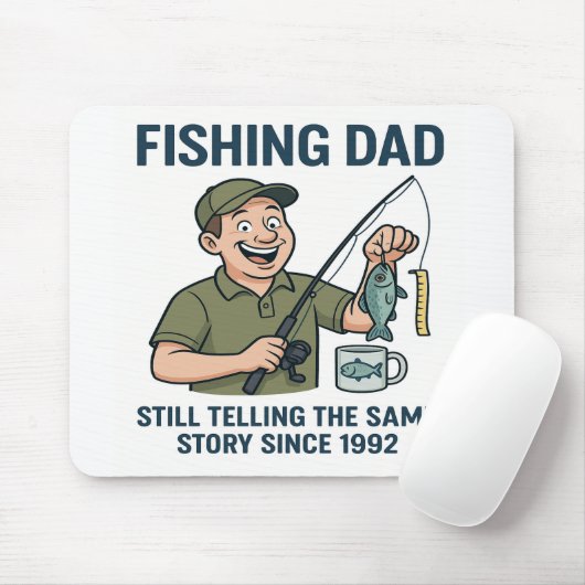 Vater - seit 1992 dieselbe Geschichte Mousepad (Mit Mouse)