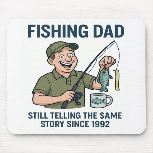 Vater - seit 1992 dieselbe Geschichte Mousepad (Vorne)
