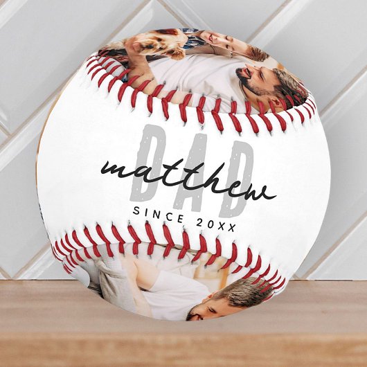 Vater seit 20XX Moderne, einfache Preppy Baseball