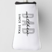 Vater seit 20XX Moderne, einfache Preppy Golf Headcover (Rotieren 90)
