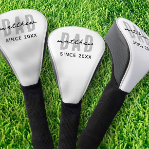 Vater seit 20XX Moderne, einfache Preppy Golf Headcover