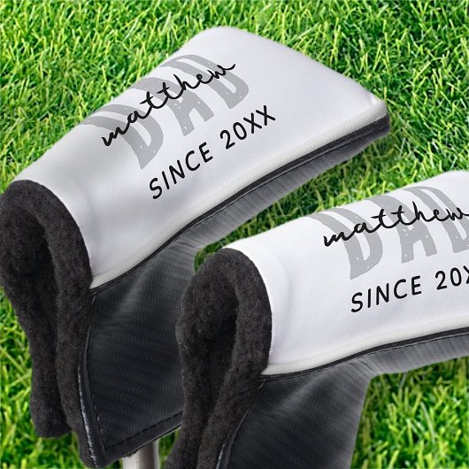 Vater seit 20XX Moderne, einfache Preppy Golf Headcover