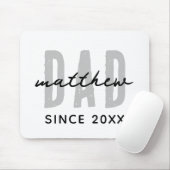 Vater seit 20XX Moderne, einfache Preppy Mousepad (Mit Mouse)