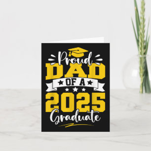 Vater Senior 2025 gibt stolz Vater eines Cl von 20 Karte