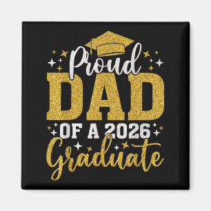Vater Senior 2026 stolzer Vater eines Abschlussjah Magnet