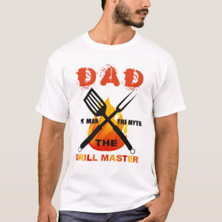 Vater Shirt, der Mann der Mythos Der Grill Meister T-Shirt