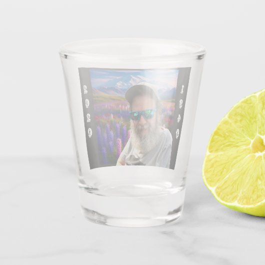 Vater Shotglas Schnapsglas (Rückseite)