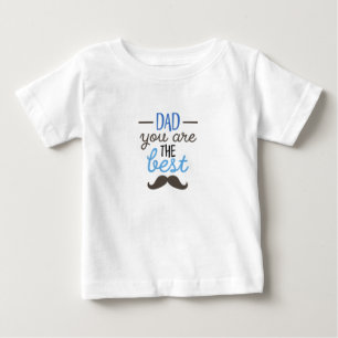 Vater Sie sind das beste lustige Vatertagsgeschenk Baby T-shirt