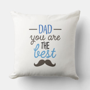 Vater Sie sind das beste lustige Vatertagsgeschenk Kissen