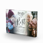 'VATER' Sie sind der beste Name und Angebotsschlüs Fotoblock (Rechts)