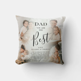 'VATER' Sie sind der beste Name und Angebotsschlüs Kissen