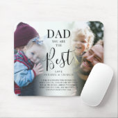 'VATER' Sie sind der beste Name und Angebotsschlüs Mousepad (Mit Mouse)