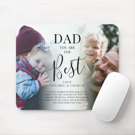 'VATER' Sie sind der beste Name und Angebotsschlüs Mousepad (Mit Mouse)